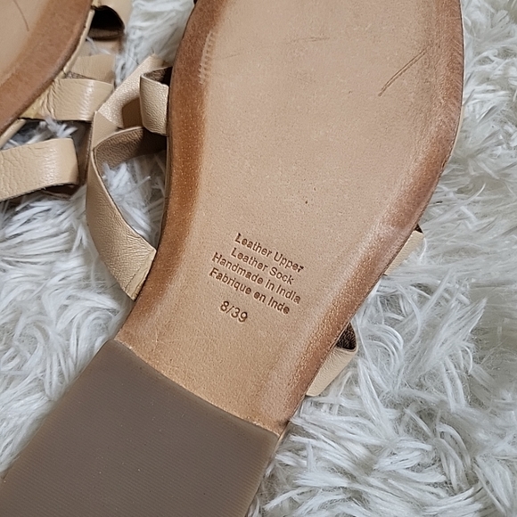 Jeffrey Campbell Lynx Slides Leather Bows Sandals Women's Cute - 8 - Picture 8 of 11